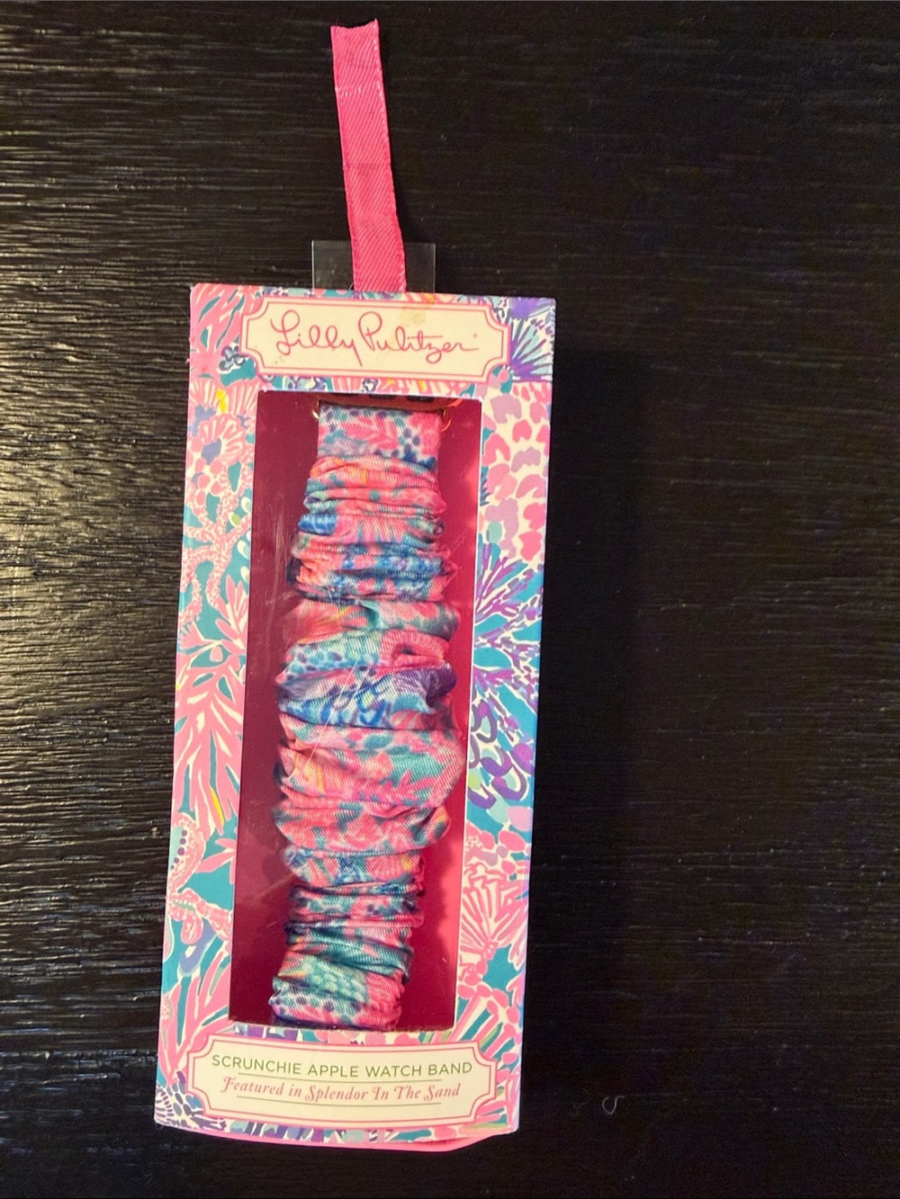 NWT Lilly Pulitzer Floral Scrunchie Apple Watch Band -  38 or 40 MM